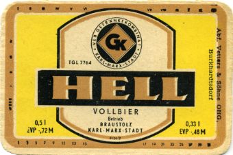 Vollbier hell, Abf. Vetters & Söhne OHG, Burkhardtsdorf